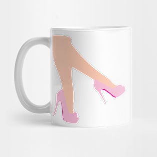 Pink Heels Mug